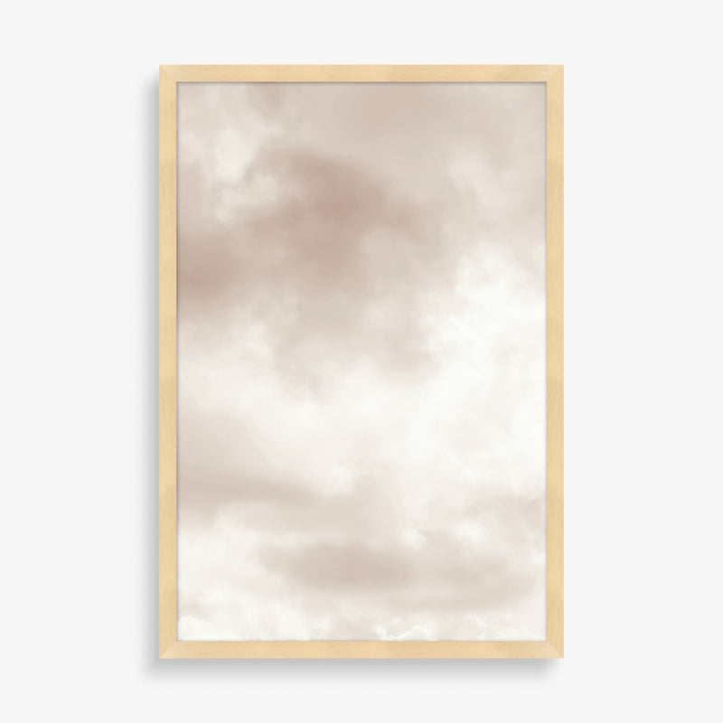 Large abstract cloud photography wall art 