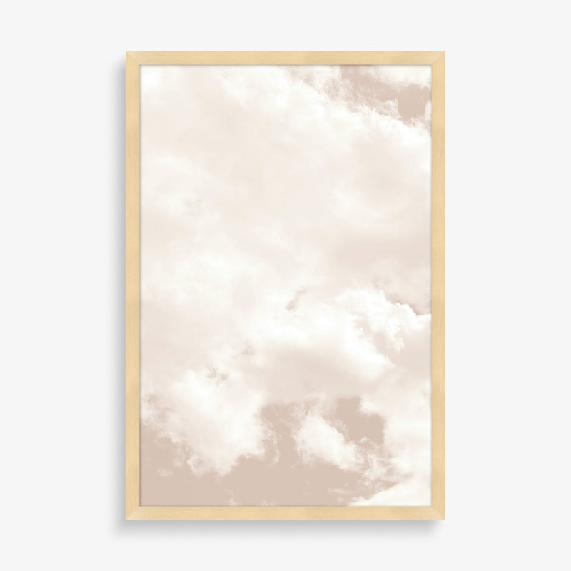 Abstract cloud photography wall art 