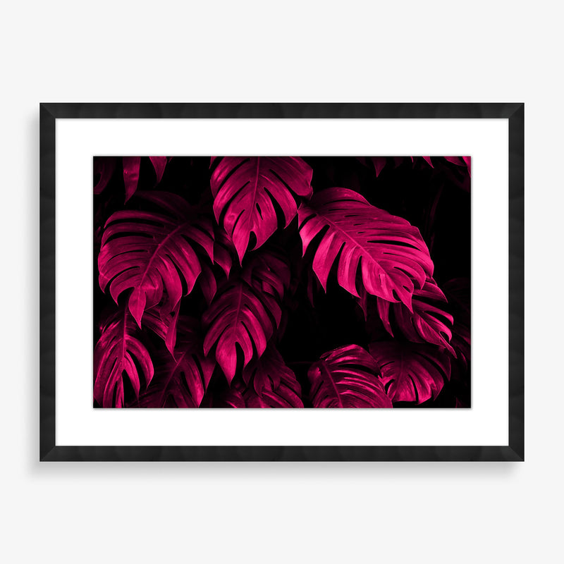 Large floral photography wall art piece