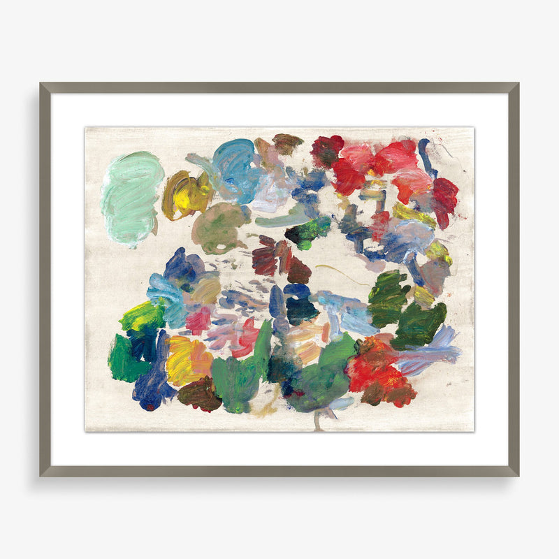 Large colorful abstract simple wall art 